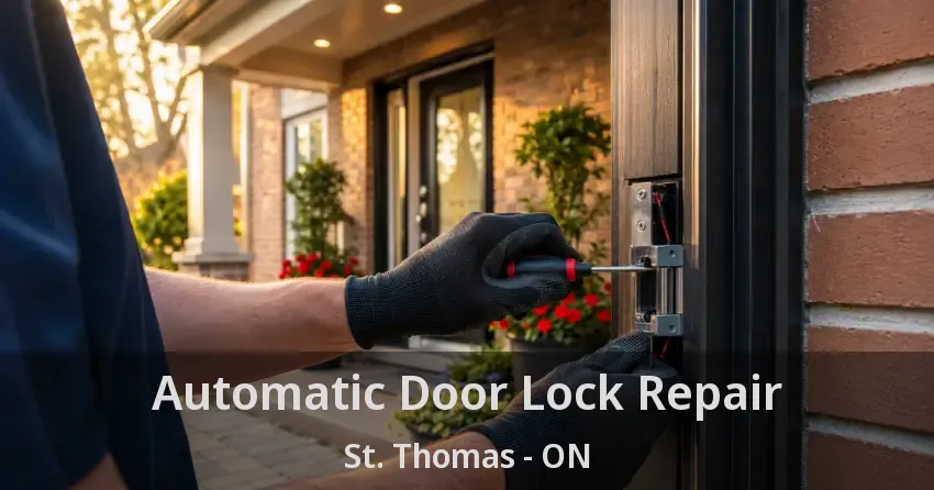 Automatic Door Lock Repair St. Thomas - ON