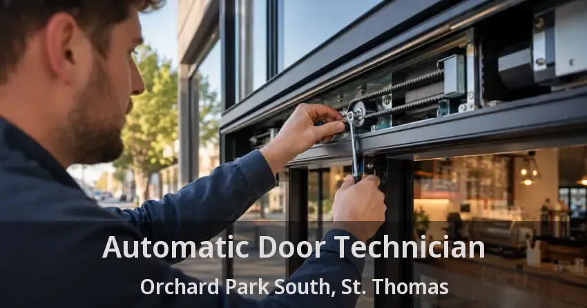 Automatic Door Technician Orchard Park South, St. Thomas - ON