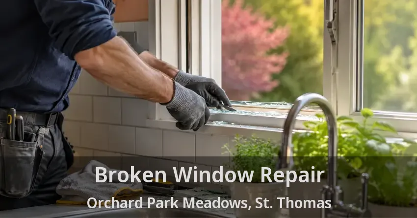 Broken Window Repair Orchard Park Meadows, St. Thomas - ON