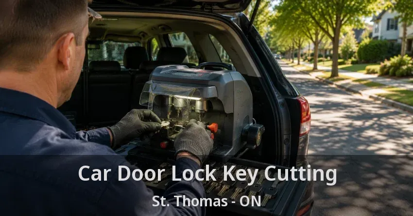 Car Door Lock Key Cutting St. Thomas - ON