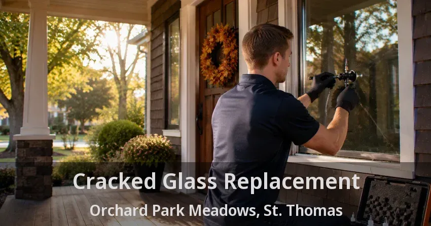Cracked Glass Replacement Orchard Park Meadows, St. Thomas - ON
