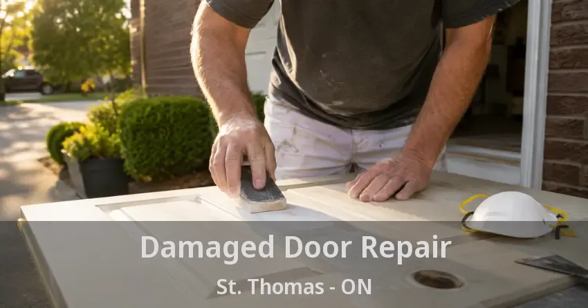 Damaged Door Repair St. Thomas - ON