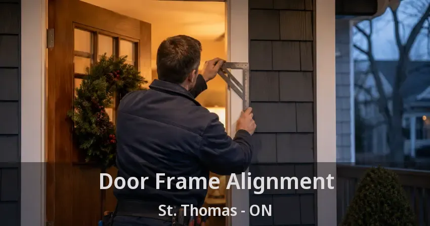 Door Frame Alignment St. Thomas - ON