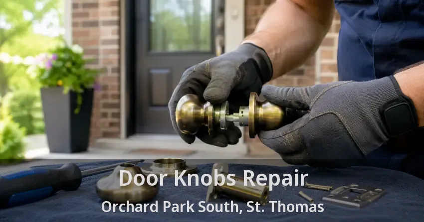 Door Knobs Repair Orchard Park South, St. Thomas - ON