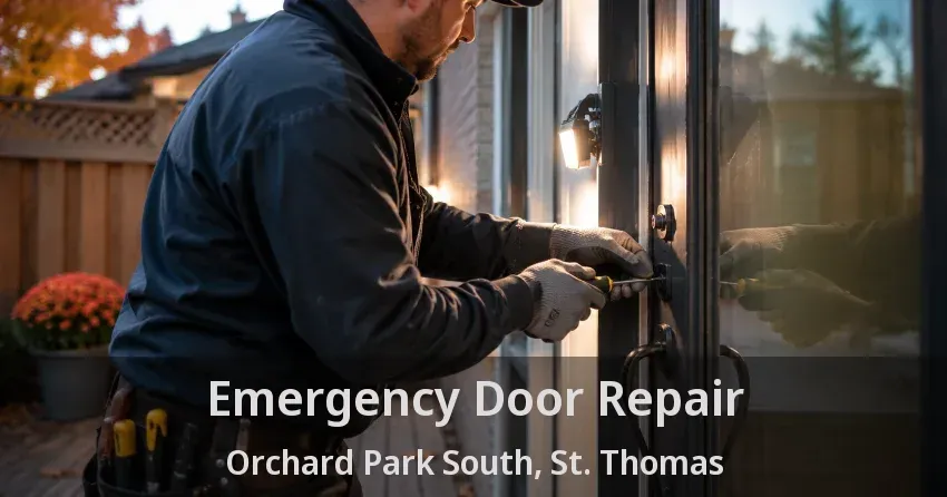 Emergency Door Repair Orchard Park South, St. Thomas - ON