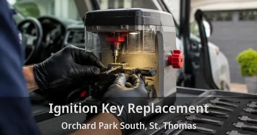 Ignition Key Replacement Orchard Park South, St. Thomas - ON