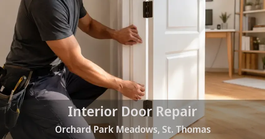 Interior Door Repair Orchard Park Meadows, St. Thomas - ON