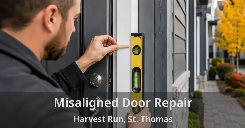 Misaligned Door Repair Harvest Run, St. Thomas - ON