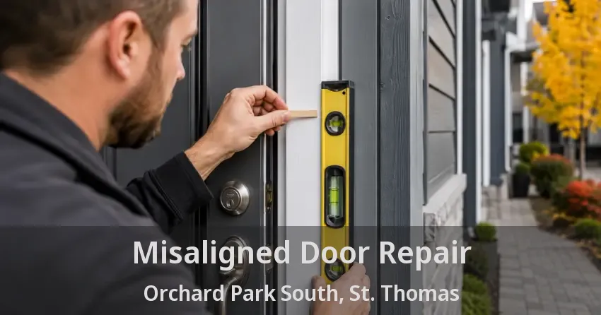 Misaligned Door Repair Orchard Park South, St. Thomas - ON