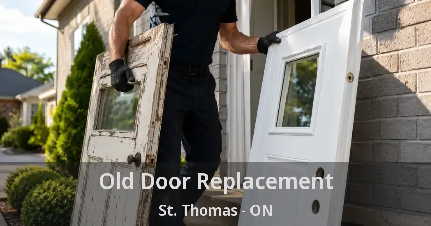Old Door Replacement St. Thomas - ON