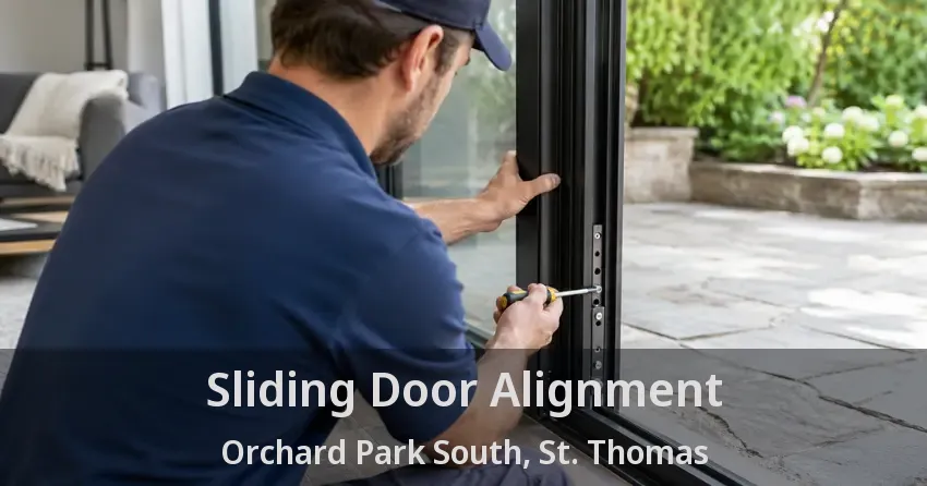 Sliding Door Alignment Orchard Park South, St. Thomas - ON