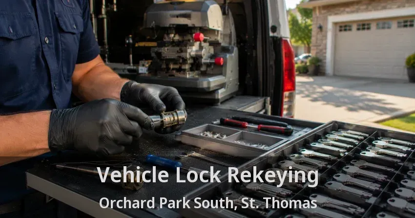 Vehicle Lock Rekeying Orchard Park South, St. Thomas - ON