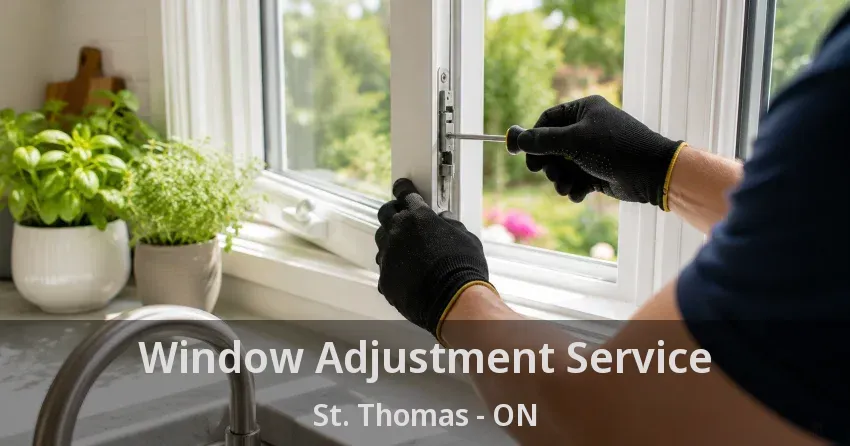 Window Adjustment Service St. Thomas - ON