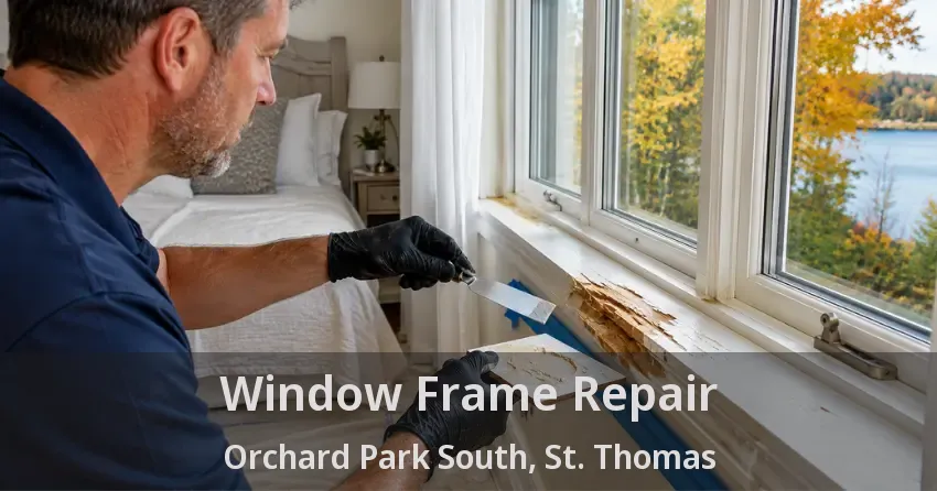 Window Frame Repair Orchard Park South, St. Thomas - ON