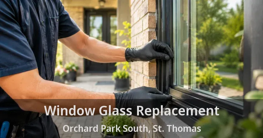 Window Glass Replacement Orchard Park South, St. Thomas - ON