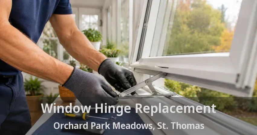 Window Hinge Replacement Orchard Park Meadows, St. Thomas - ON