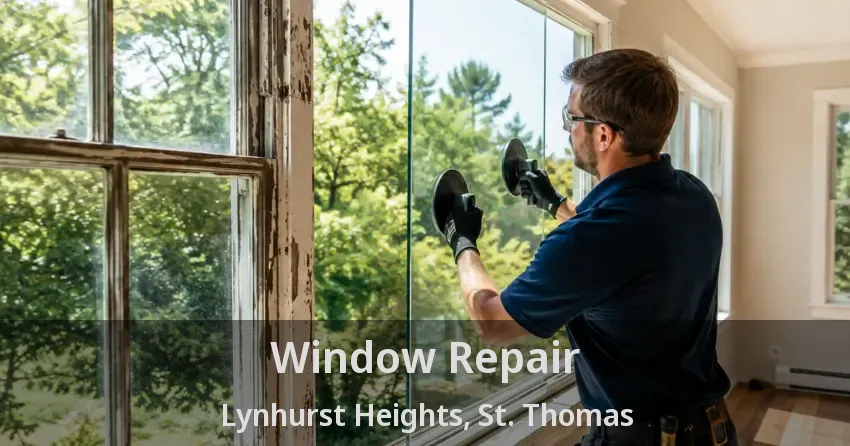 Window Repair Lynhurst Heights, St. Thomas - ON