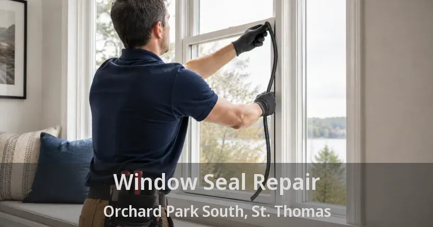 Window Seal Repair Orchard Park South, St. Thomas - ON