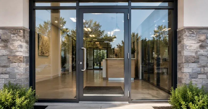 glass door installation sliding patio door in Lynhurst Heights, St. Thomas