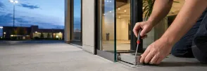 Commercial Glass Doors Orchard Park Meadows, St. Thomas