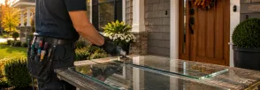 Custom Glass Panels Orchard Park South, St. Thomas