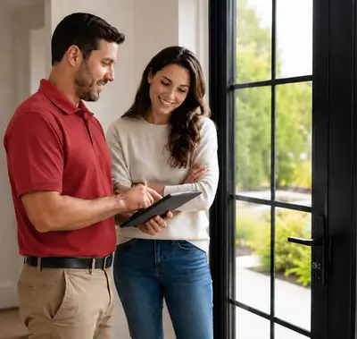 Bright living space with new windows by Windows & Doors St. Thomas
