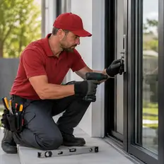 A completed window replacement job